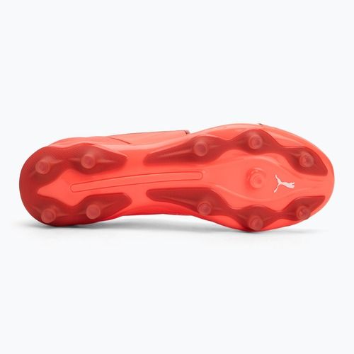 Buty piłkarskie męskie PUMA King Pro FG/AG glowing red/puma white/red fire