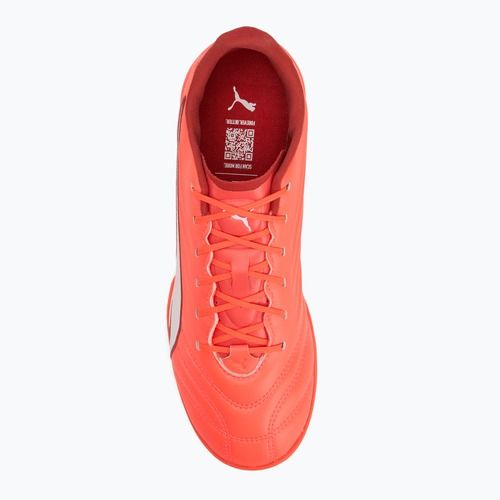 Buty piłkarskie męskie PUMA King Pro TT glowing red/ puma white/ red fire