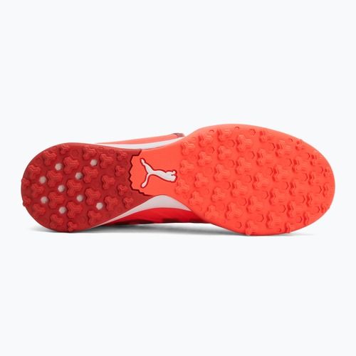 Buty piłkarskie męskie PUMA King Match TT glowing red/ puma white/ red fire