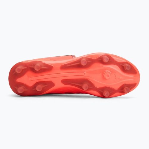 Buty piłkarskie męskie PUMA King Match FG/AG glowing red/puma white/red fire