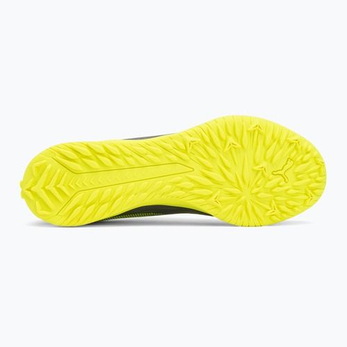Buty piłkarskie męskie PUMA Ultra 5 Play TT matte aged silver/yellow alert/puma aged silver