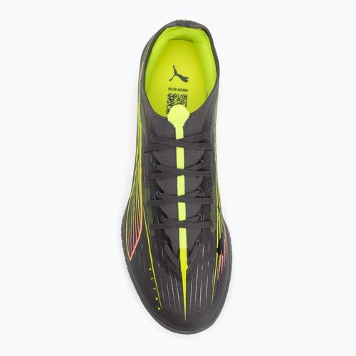 Buty piłkarskie męskie PUMA Ultra 5 Match TT matte aged silver/yellow alert/puma aged silver