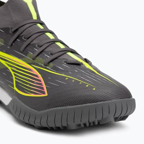 Buty piłkarskie PUMA Ultra 5 Match+ TT matte aged silver/yellow alert/puma aged silver