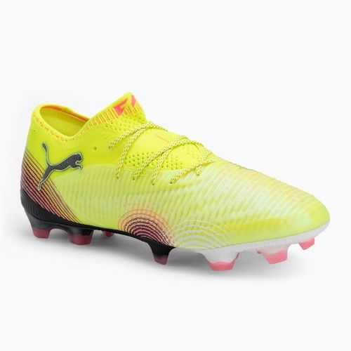 Buty piłkarskie męskie PUMA Future 8 Ultimate Low FG yellow alert/puma black/sun struck