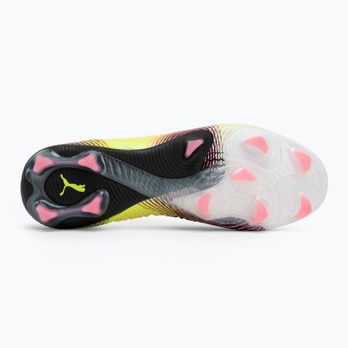 Buty piłkarskie męskie PUMA Future 8 Ultimate Low FG yellow alert/puma black/sun struck