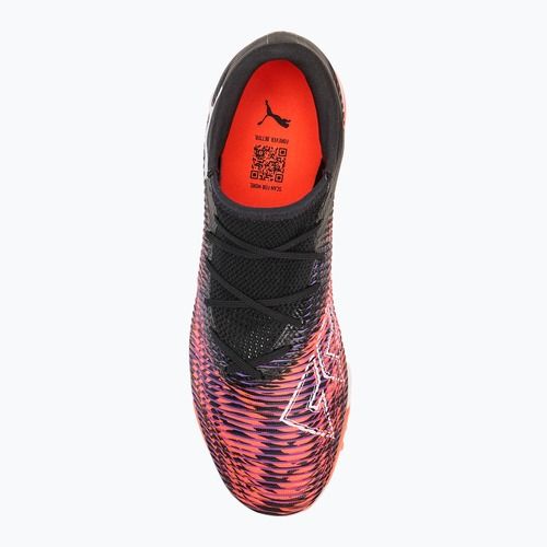 Buty piłkarskie męskie PUMA Future 8 Match Low TT puma black/ puma white/ glowing red
