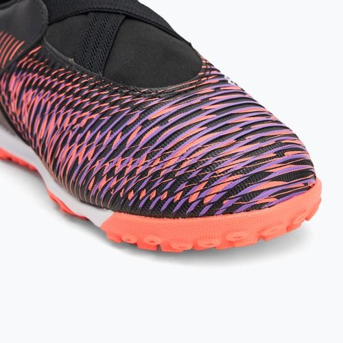 Buty piłkarskie dziecięce PUMA Future 8 Match LL TT + Mid puma black/ puma white/ glowing red