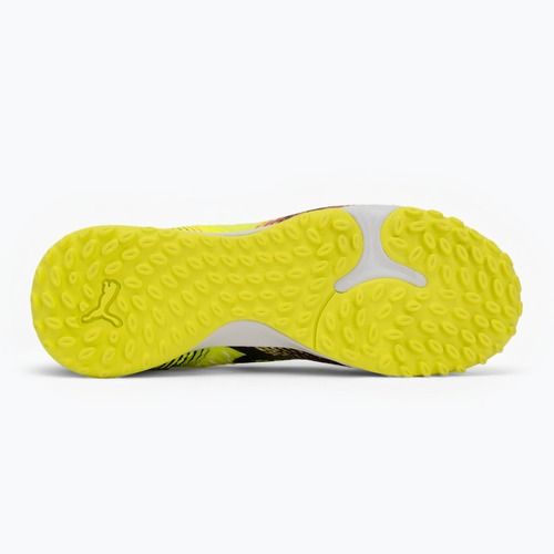 Buty piłkarskie dziecięce PUMA Future 8 Match LL TT + Mid yellow alert/puma black/sun struck