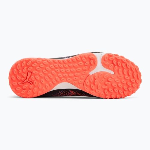 Buty piłkarskie dziecięce PUMA Future 8 Play TT + Mid puma black/ puma white/ glowing red
