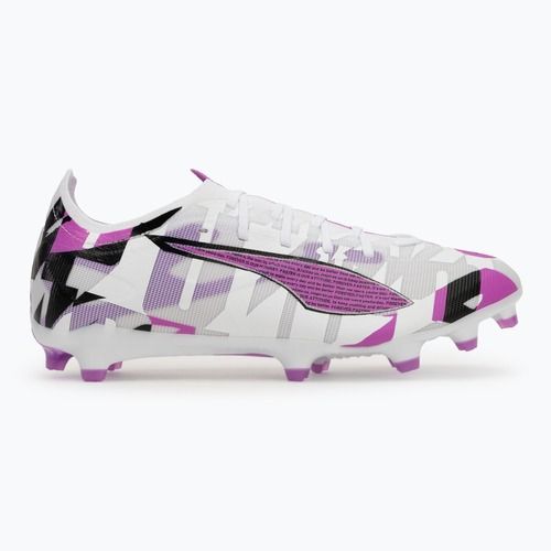 Buty piłkarskie męskie PUMA Ultra 5 Match Forever FG/AG puma white/pure magenta/feather gray/puma black