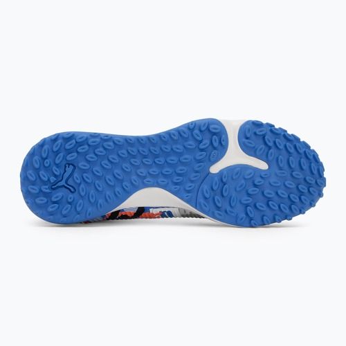 Buty piłkarskie męskie PUMA Future 8 Match Forever TT white/ultra blue/feather gray/puma black/glowing red