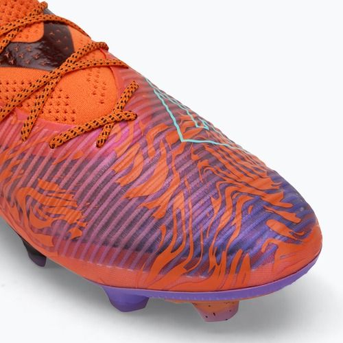 Buty piłkarskie męskie PUMA Future 8 Ultimate Creativity FG orange poppy/dark amethyst/electric peppermint/black