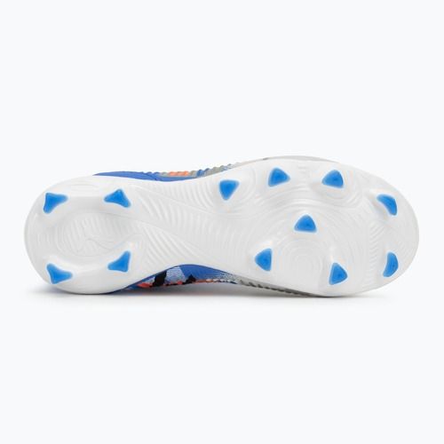 Buty piłkarskie dziecięce PUMA Future 8 Match Forever FG/AG Jr white/ultra blue/feather gray/puma black/glowing red