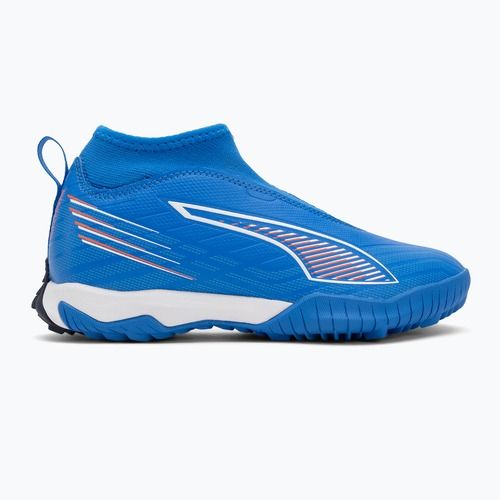 Buty piłkarskie dziecięce PUMA Ultra 6 Match+ LL TT + Mid Jr ultra blue/puma white/glowing red