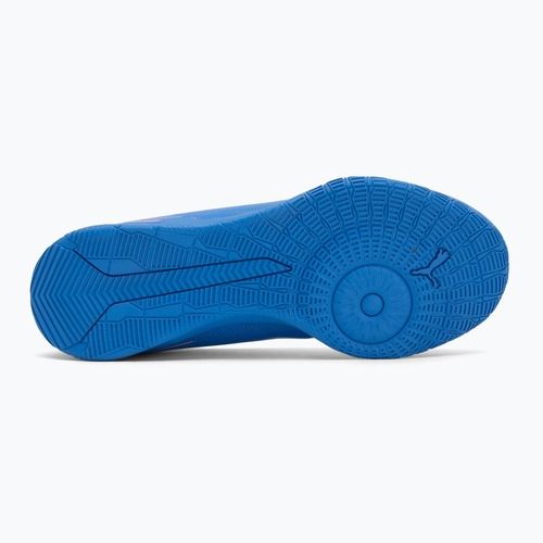 Buty piłkarskie dziecięce PUMA Ultra 6 Play It Jr ultra blue/puma white/glowing red