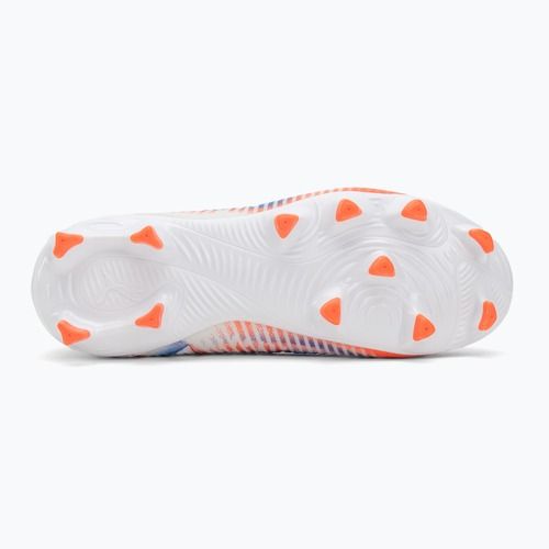 Buty piłkarskie dziecięce PUMA Future 8 Match FG/AG Jr puma white/puma black/glowing red