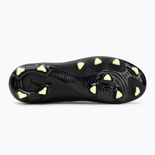 Buty piłkarskie dziecięce PUMA Future 8 Match FG/AG Jr puma black/fizzy light/green terrain