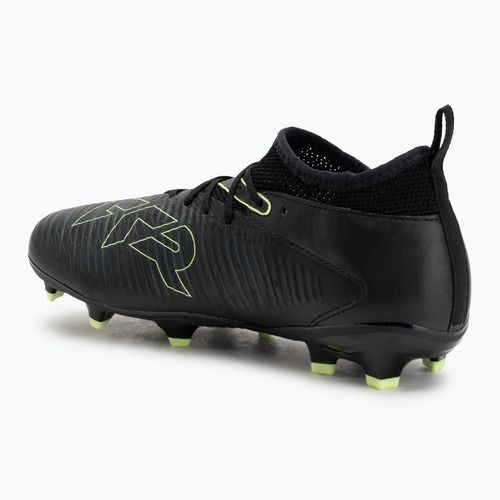 Buty piłkarskie dziecięce PUMA Future 8 Match FG/AG Jr puma black/fizzy light/green terrain