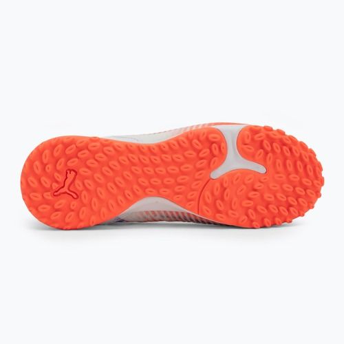 Buty piłkarskie dziecięce PUMA Future 8 Match LL TT + Mid Jr puma white/puma black/glowing red