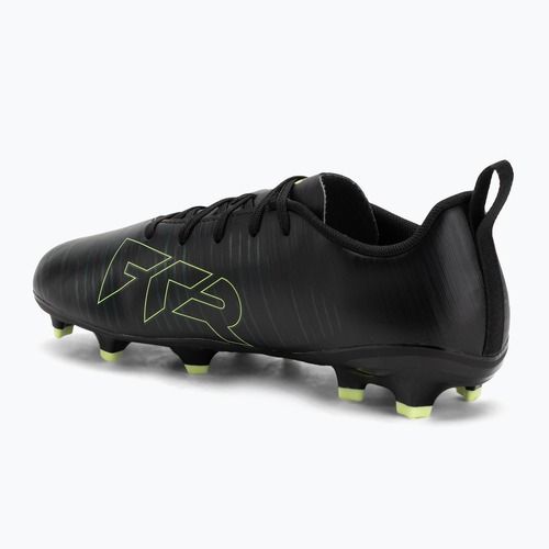 Buty piłkarskie dziecięce PUMA Future 8 Play FG/AG Jr puma black/fizzy light/green terrain