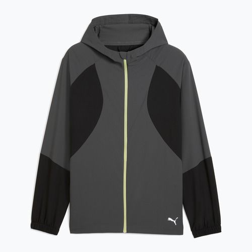 Kurtka do biegania męska PUMA Run Ultraweave Hooded dusky gray