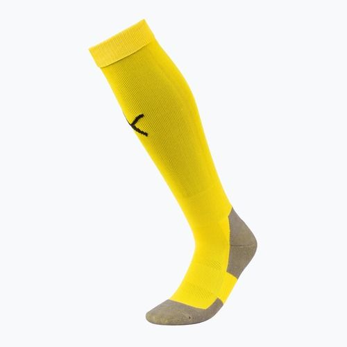 Getry piłkarskie PUMA Team Liga Core cyber yellow/puma black