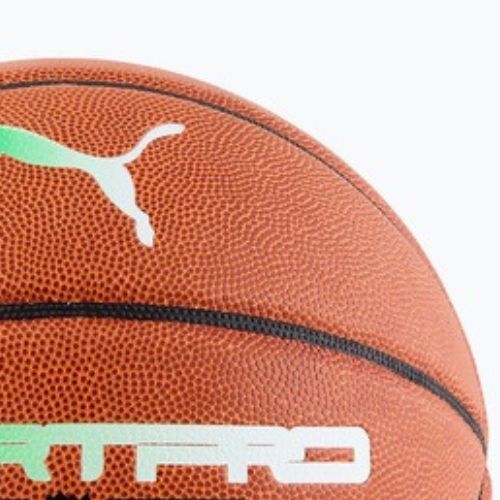 Piłka do koszykówki PUMA teamJAWS Court Pro Basketball leather brown/dark shadow rozmiar 7