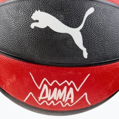 Piłka do koszykówki PUMA teamJAWS Basketball puma red/puma black rozmiar 6