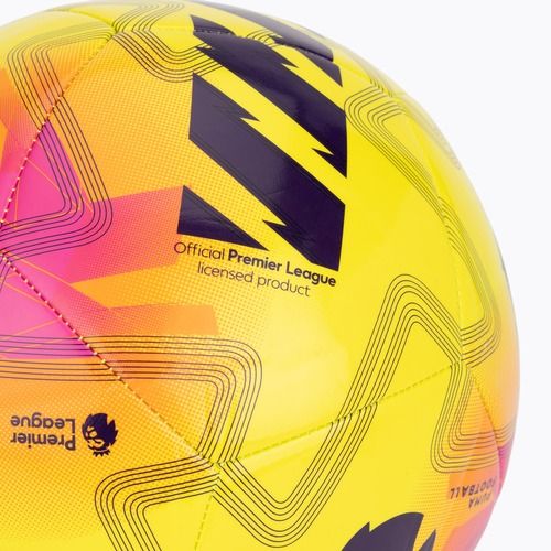 Piłka do piłki nożnej PUMA Orbita Cup PL Lights fluo yellow/multicolor rozmiar 5