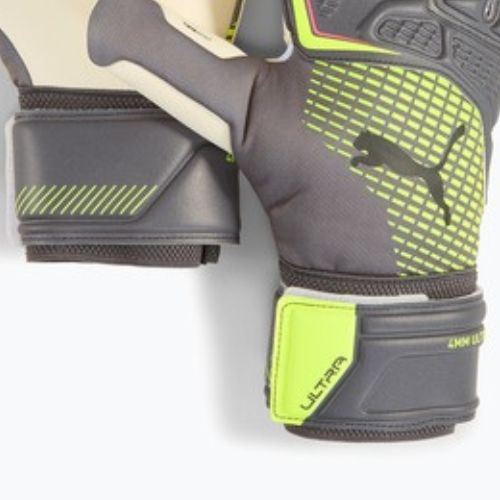 Rękawice bramkarskie PUMA Ultra Pro NC matte aged silver/yellow alert