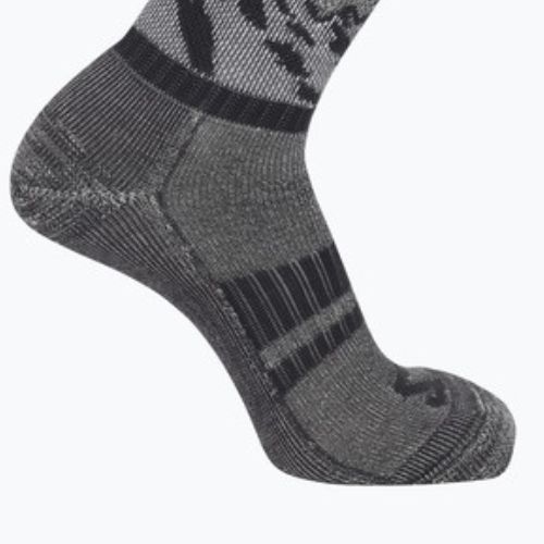 Skarpety Salomon Retro Wool black/asphalt