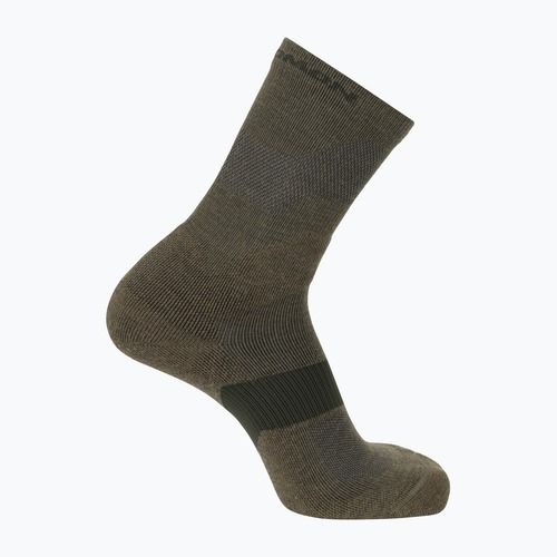 Skarpety Salomon X Ultra Crew martini olive/stone grey
