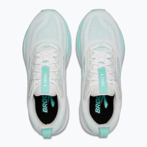Buty do biegania damskie Brooks Trace 4 bright white/limpet/black
