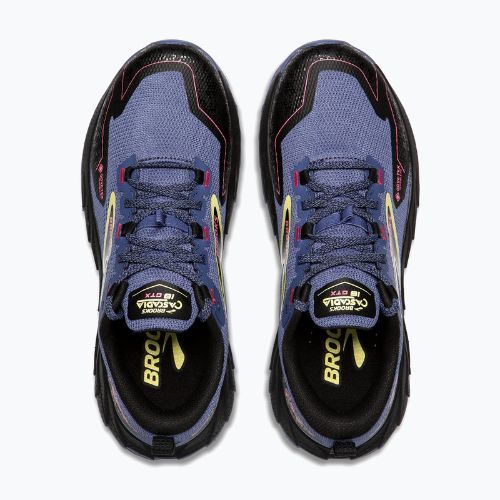 Buty do biegania damskie Brooks Cascadia 18 GTX grey blue/black/pink