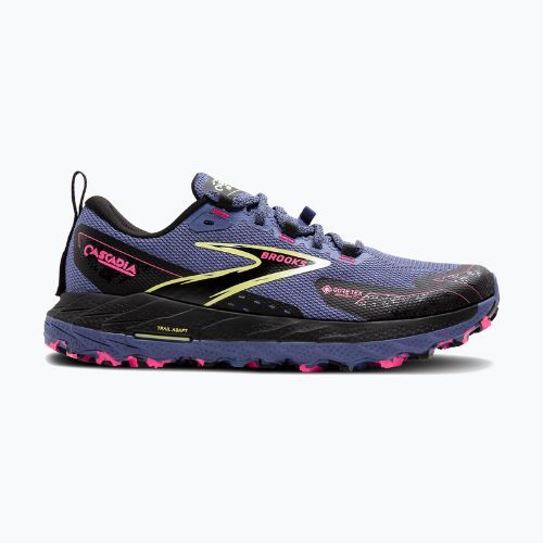 Buty do biegania damskie Brooks Cascadia 18 GTX grey blue/black/pink