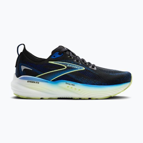 Buty do biegania męskie Brooks Glycerin GTS 22 black/cobalt/neo yellow