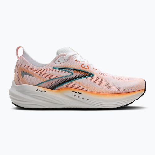 Buty do biegania męskie Brooks Glycerin 22 white/orange/green blue slate