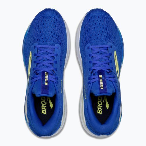 Buty do biegania męskie Brooks Adrenaline GTS 24 wide fit cobalt/neo yellow/peacoat