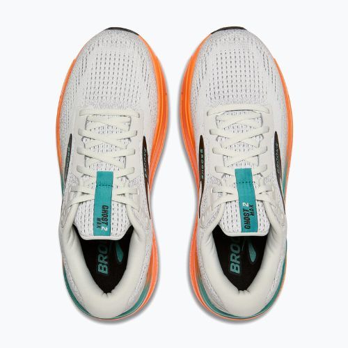 Buty do biegania męskie Brooks Ghost Max 2 oyster mushroom/orange /teal