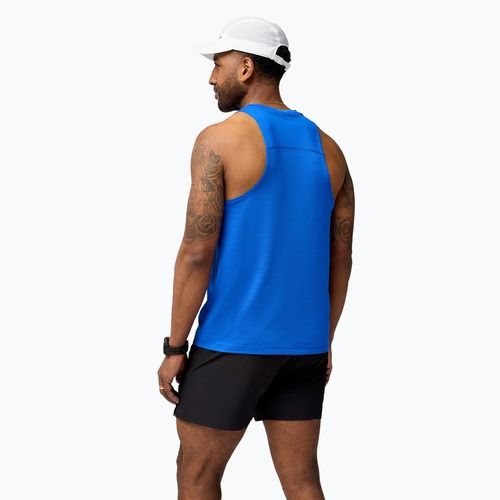 Koszulka do biegania męska Brooks Atmosphere Singlet 3.0 neo blue