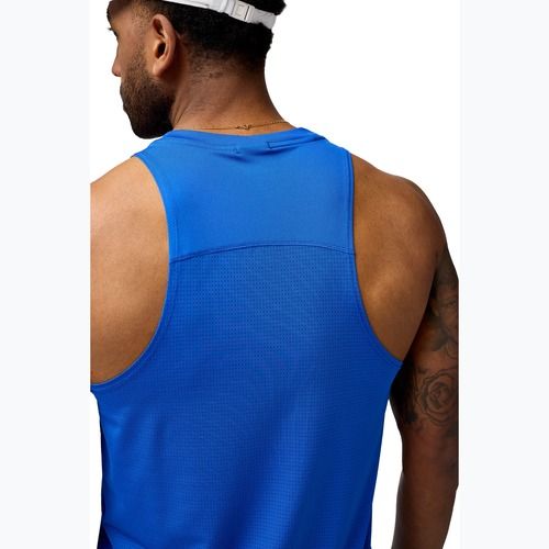 Koszulka do biegania męska Brooks Atmosphere Singlet 3.0 neo blue