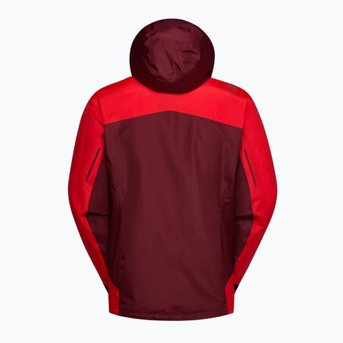 Kurtka przeciwdeszczowa męska La Sportiva Discover Shell mountain red/redwood