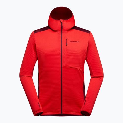 Bluza trekkingowa męska La Sportiva Chill Thermal Hoody mountain red/redwood