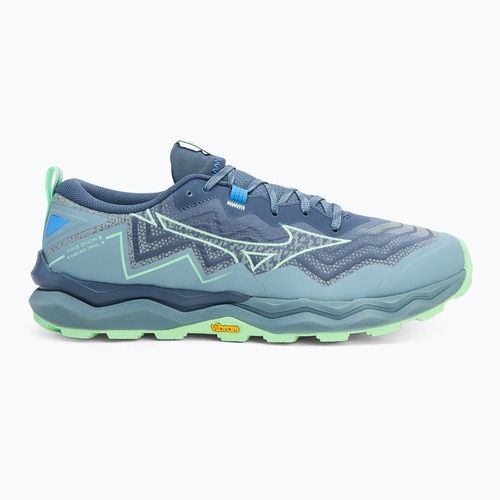 Buty do biegania męskie Mizuno Wave Daichi 9 vintage indigo/neo mint/citade