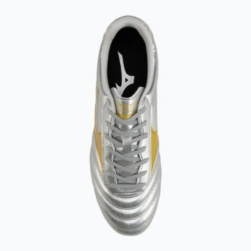 Buty piłkarskie Mizuno Morelia II Club Md galaxy silver/gold/gold