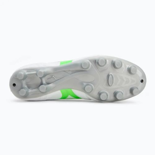 Buty piłkarskie Mizuno Morelia II Club Md white/neon green/galaxy silver