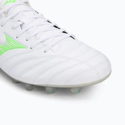 Buty piłkarskie męskie Mizuno Monarcida Neo III Pro Md white/neon green