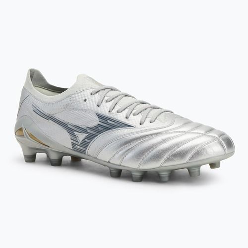 Buty piłkarskie męskie Mizuno Morelia Neo IV β Elite Md galaxy silver/8605C/Cool gray 3c