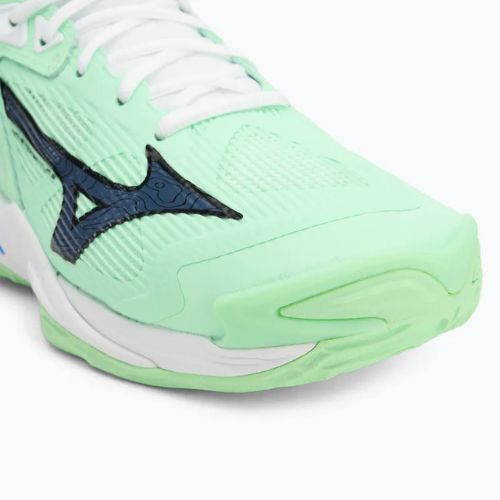 Buty do siatkówki Mizuno Wave Momentum 3 neo mint/black/frontier blue