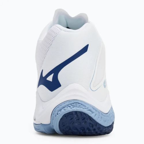 Buty do siatkówki Mizuno Wave Lightning Z8 Mid white/bellwether blue/bel air blue